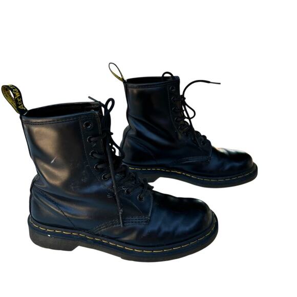 Dr. Marten 1460 Smooth Leather Lace Up Boots Women Size 8 EU Size 39 - Picture 3 of 8